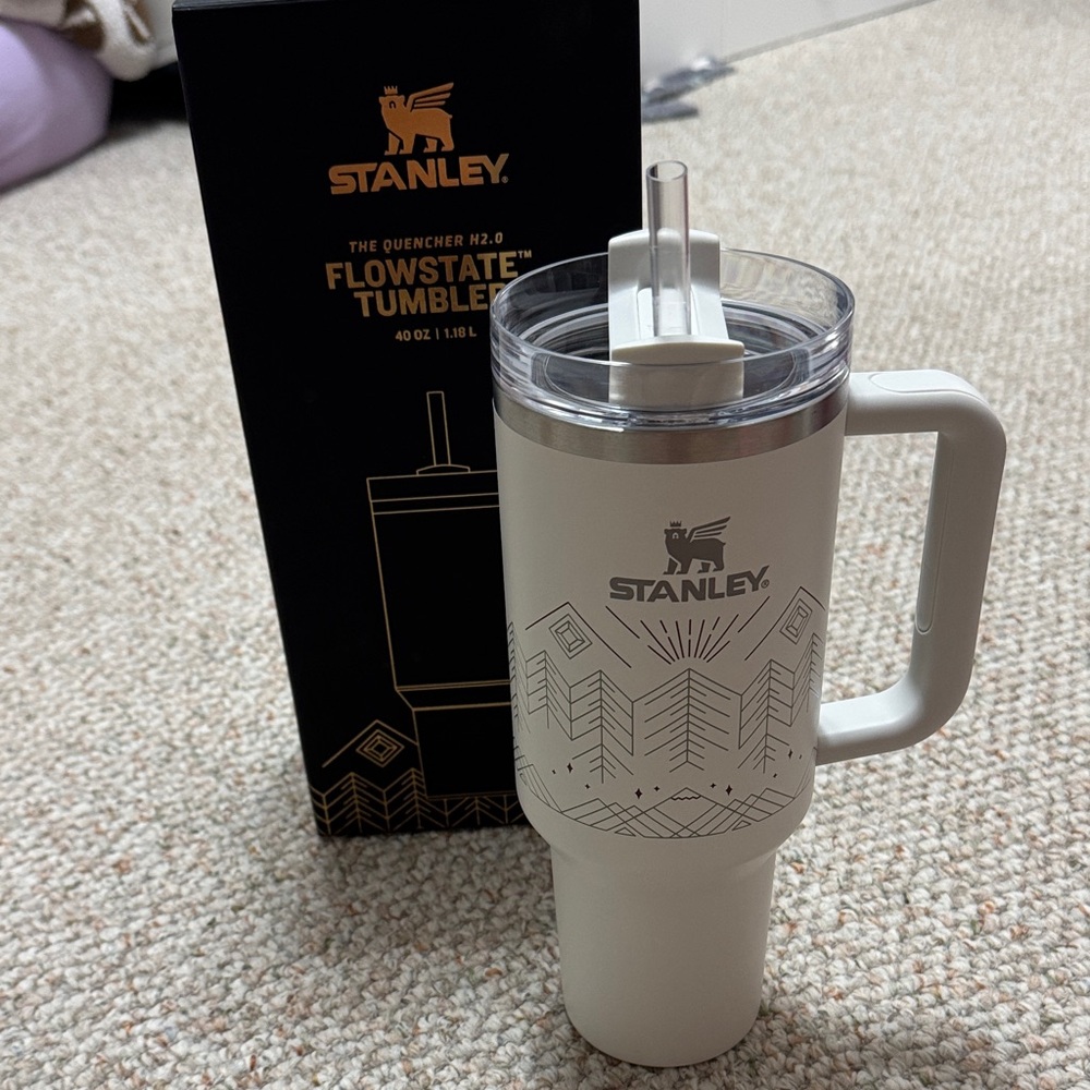 Brand New White Stanley Tumbler 40oz
